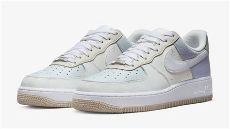 nike air force 1 pastel blauw